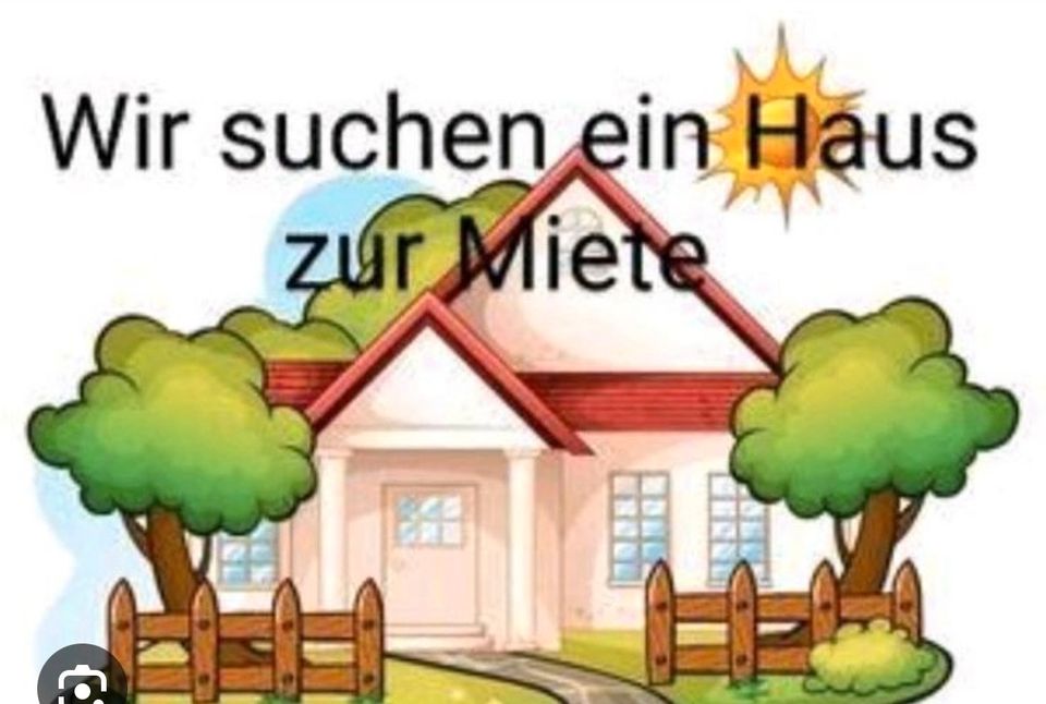 Wir suchen ein Haus oder Haushälfte  zur Miete oder auch Mietkauf in Dorsten