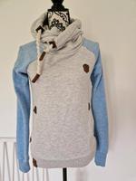 Naketano Winter Herbst Pullover hellblau grau Gr. S Hessen - Herbstein Vorschau