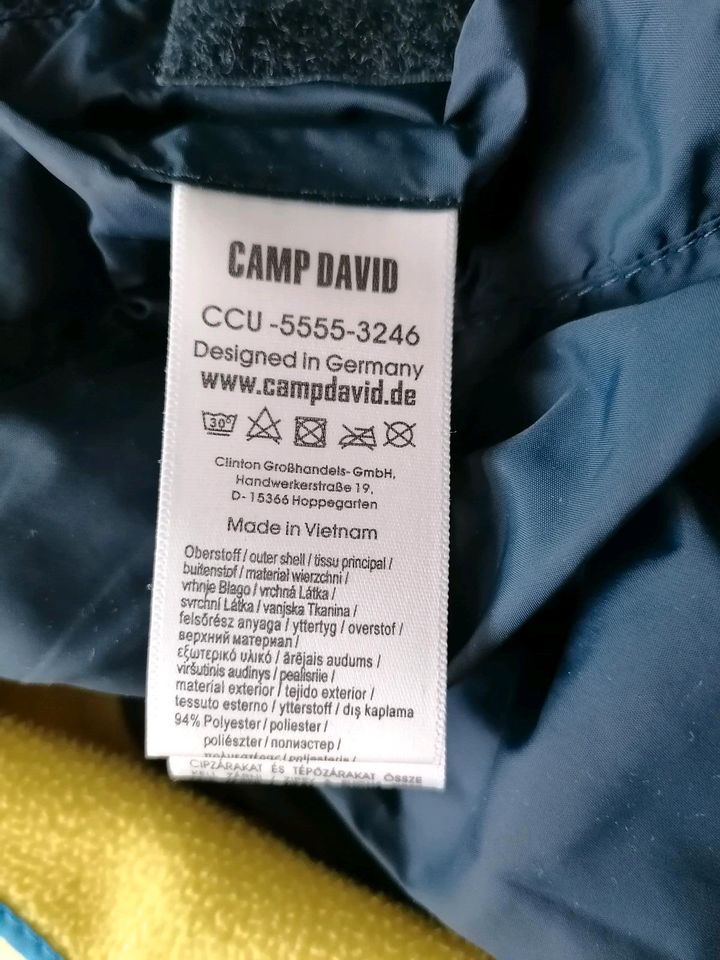 Camp David Jacke Herren Softshell gelb Größe L w neu in Erfurt