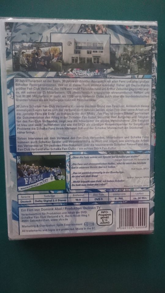 Fan-Paket Schalker Fanclub Verband zum 30. Jubiläum - Buch-CD-DVD in Marl