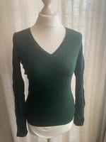 Pullover V-Ausschnitt grün Gr.M ZARA Bonn - Nordstadt  Vorschau