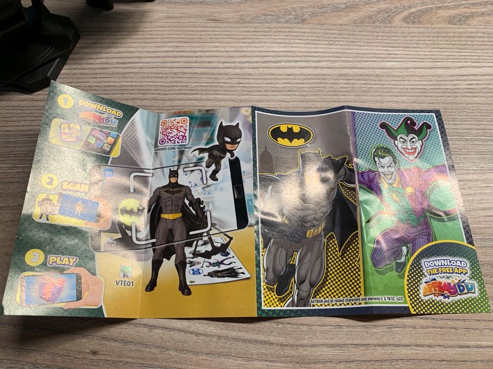 Batman Ü-Ei Figur aus Riesen Maxi Überraschungsei inkl. Sticker in Hemer