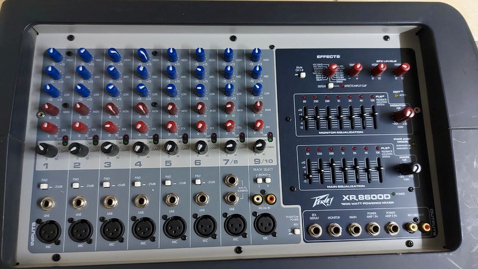 Peavey Power Mixer XR.8600D incl. Verstärker in Mössingen