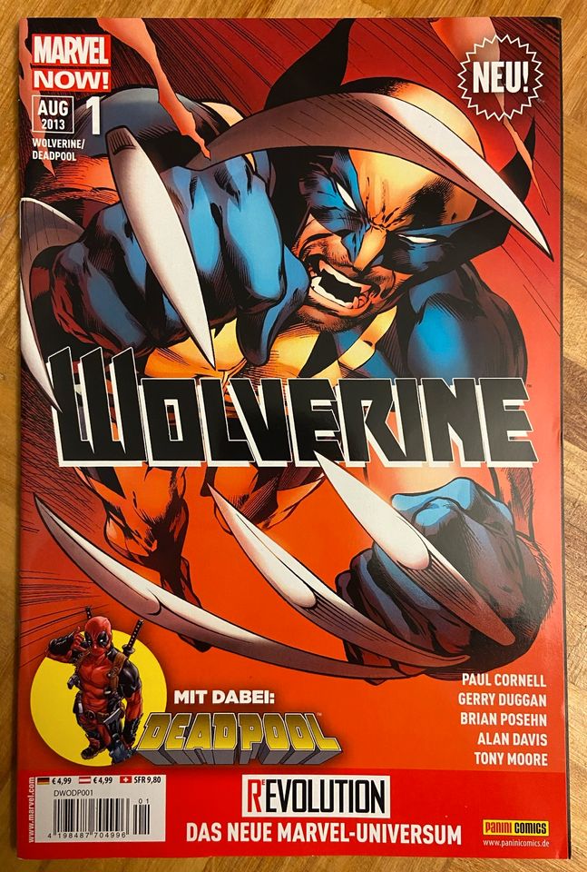 MARVEL NOW Wolverine #01-07 in Fockbek