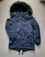 C&A ♥️ Damen Parka Mantel Winter-Jacke m Kapuze dunkelblau Gr 40i Thüringen - Apolda Vorschau