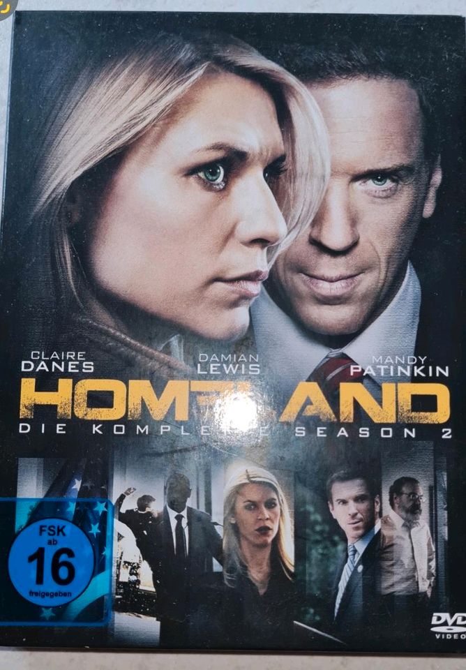 Homeland DVDs,  Staffel 2 und 3 in Friedberg