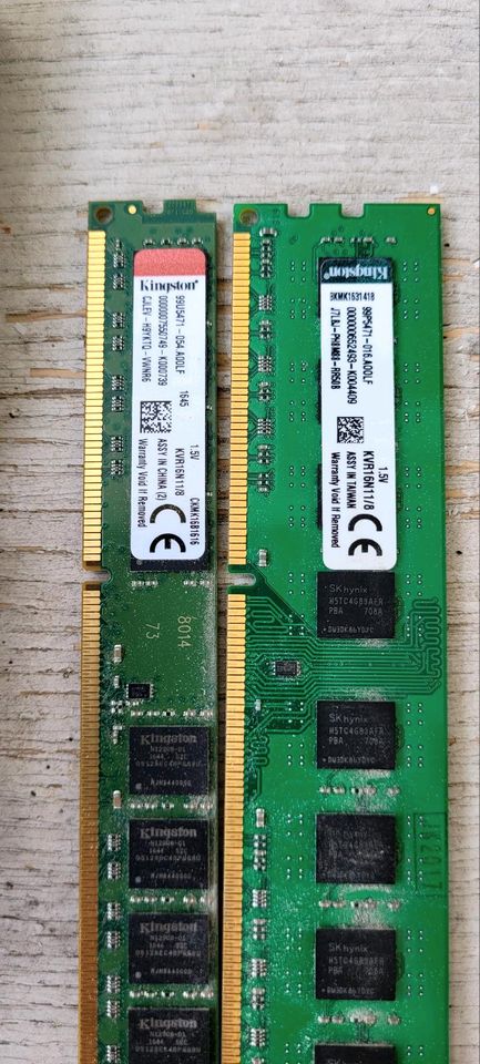 32 GB Arbeitsspeicher RAM *cool*  4x Kingston KVR16N11/8 DDR3 in Augsburg