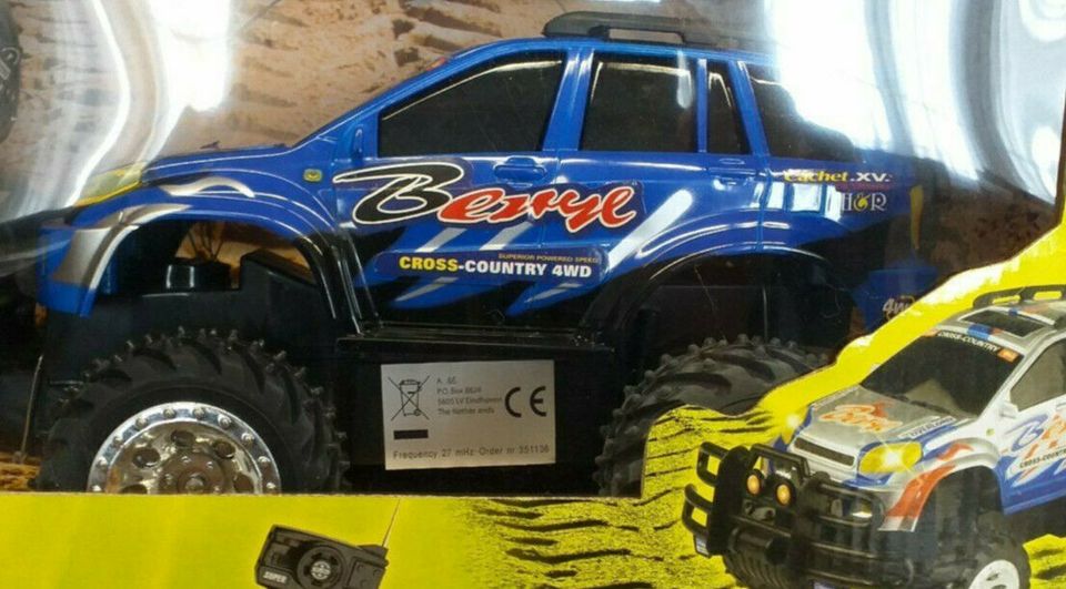 Monster Truck R/C Fernsteuerung Auto Neu & OVP blau oder silber in Langgöns