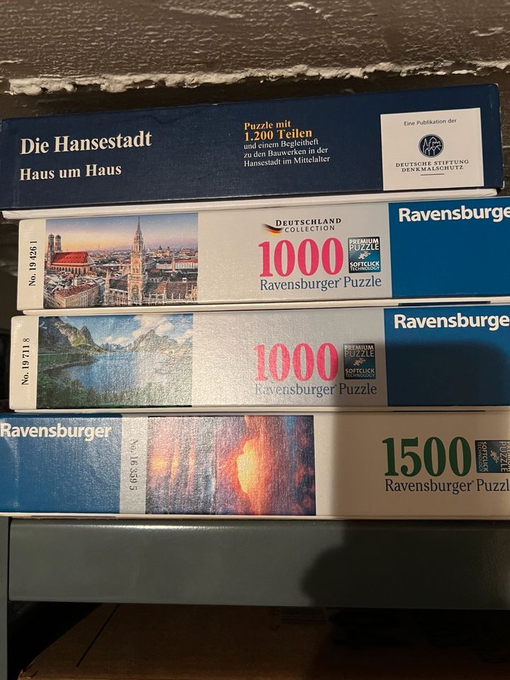 Puzzle-Sammlung in Hannover