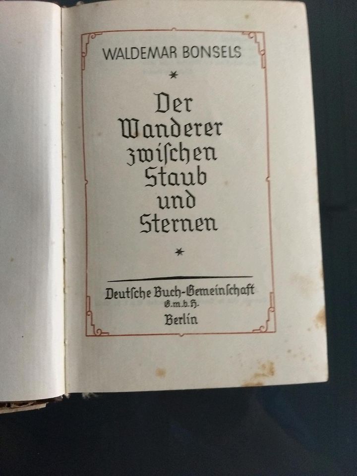 Antike Bücher von 1922 und 1926 schön für Sammler in Bad Iburg