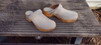 Sanita Chuso, Clogs, Holzclogs, Holzsohle, beige, natur, 42 Hessen - Dornburg Vorschau