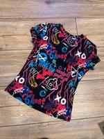 Cooles Graffiti T-Shirt mit Muster Grafik Schrift in schwarz bunt Bayern - Frensdorf Vorschau