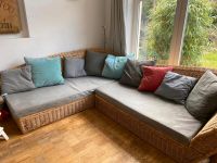 Rattansofa L-förmig Eimsbüttel - Hamburg Eimsbüttel (Stadtteil) Vorschau