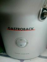 Verkaufe Gastroback Easy Juicer Bayern - Rückholz Vorschau