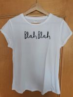 Shirt T-Shirt weiß "blah blah" Gr. S Sachsen - Wildenfels Vorschau