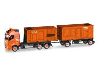 Herpa 307031 Volvo FH GL XL Hakenlift-Hängerzug mit 2 Stromaggreg Bayern - Griesstätt Vorschau