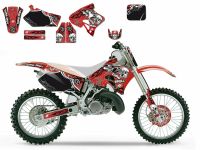 Dekor Aufkleberkit  inkl Sitzbezug Honda CR 125 250 02-07 Sachsen - Marienberg Vorschau