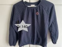 Noppies Langarmshirt Blau Kupfer Glitzer Streifen 140 Schleswig-Holstein - Flensburg Vorschau