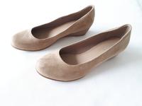 Velours-Leder-Schuhe mit Keilabsatz beige Gr. 39 Ariane Deichmann Bayern - Maisach Vorschau