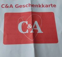 C&A Geschenkkarte Wert 150 EURO abzugeben Düsseldorf - Derendorf Vorschau