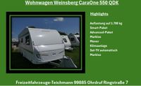 Wohnwagen Weinsberg CaraOne 550 QDK !!!TOP AUSSTATTUNG!!! Vermietfahrzeug ab Herbst 2024 verfügbar Thüringen - Ohrdruf Vorschau