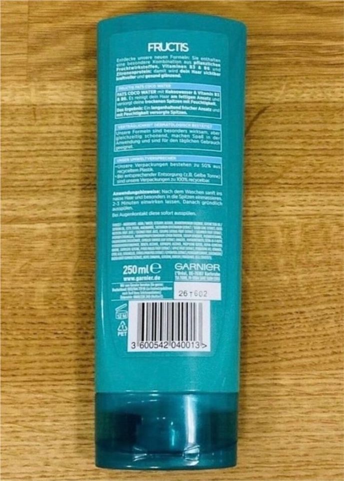 Garnier Fructis Kräftigende Haarspülung „Coco Water“ NEU in München