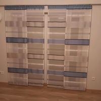 4 Flächenteile, Vorhänge, Gardinen 60 cm x 225 cm, blau/grau/weiß Bayern - Cham Vorschau