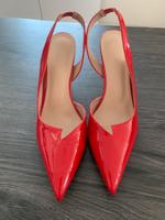 Rote Stiletto Heels mit Gummisohle Gr. 45 Bayern - Landsberg (Lech) Vorschau