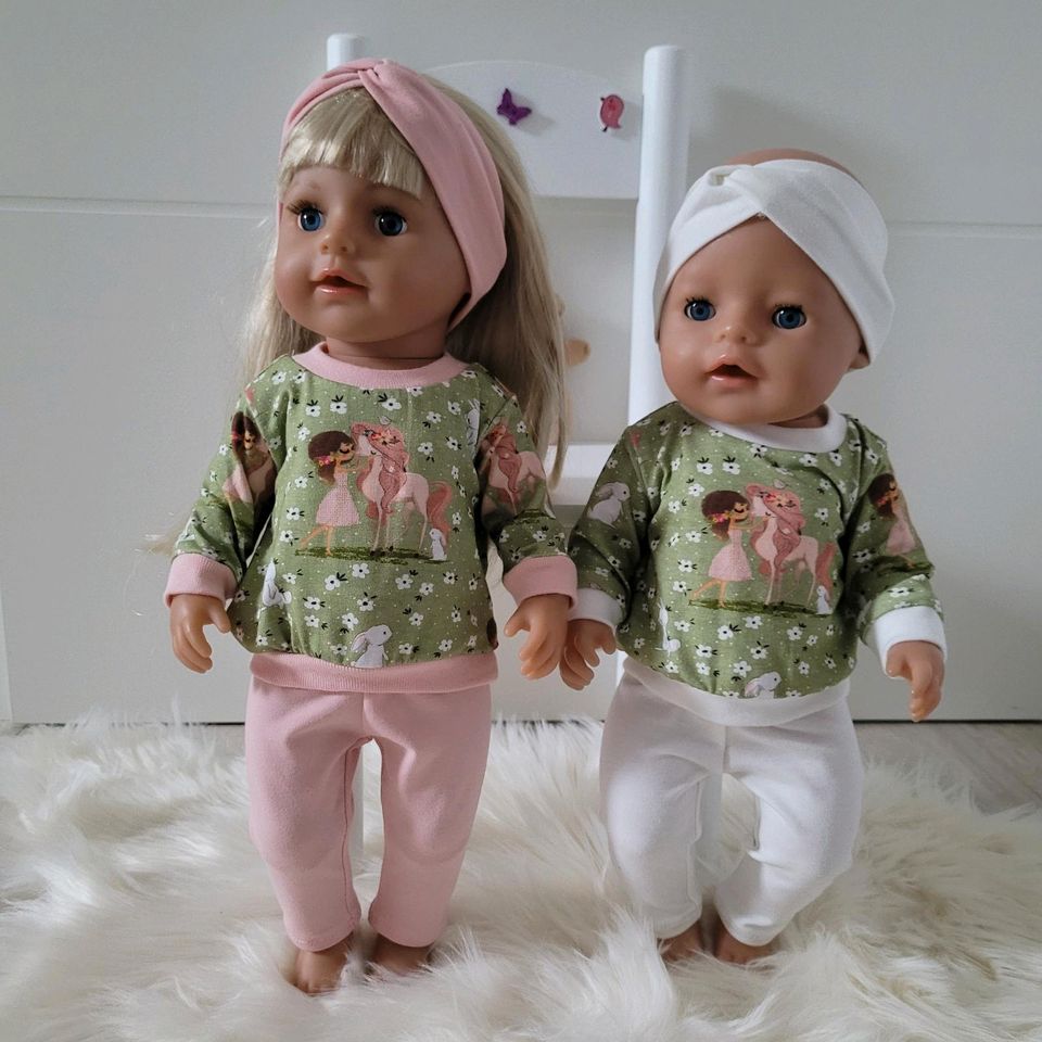 Handmade Puppenkleidung Puppen-Outfit Kleid 43 cm Neu in Hambergen
