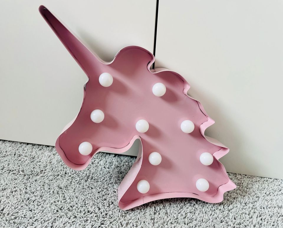 Lampe / Einhorn / Butlers / rosa / Kinder / Kinderzimmer in Langenhagen