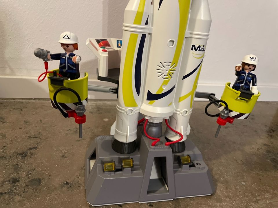 Playmobil Space 9488 Mars rakete mit startrampe in Olfen