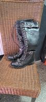 Kunstleder Stiefel Schwarz Nordrhein-Westfalen - Krefeld Vorschau