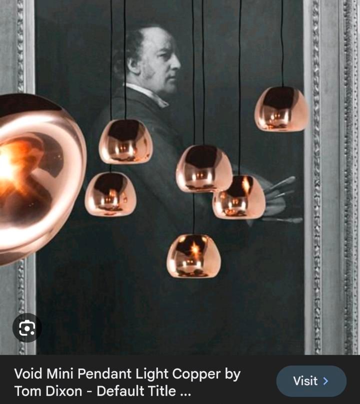 Neu Designer TOM DIXON copper Lampenschirm void Westwing in München