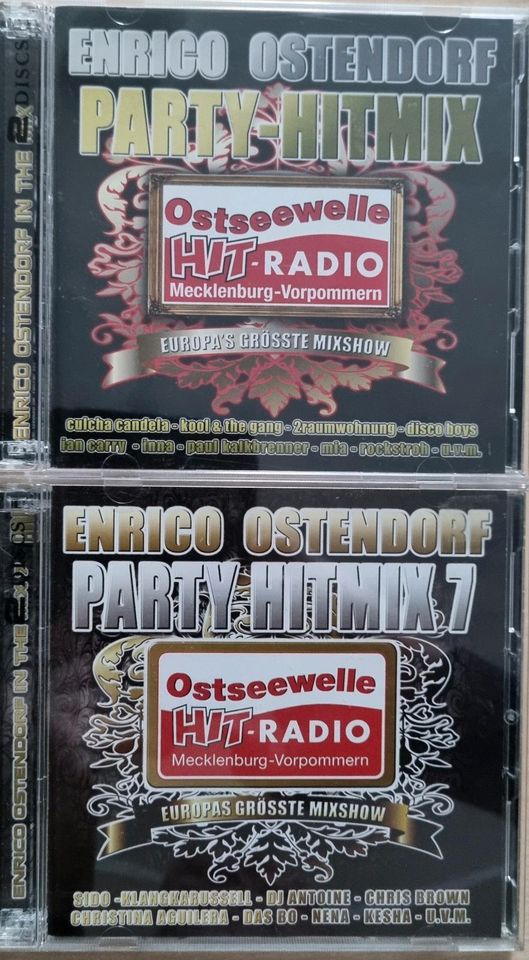 Enrico Ostendorf " In the Mix Vol.1 und 7 Doppel CD'S in Hamm
