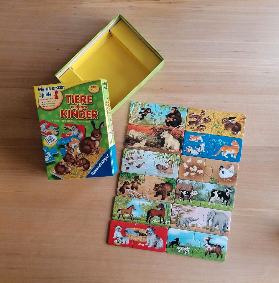 Tiere und ihre Kinder - Puzzel Ravensburger in Neustadt an der Weinstraße