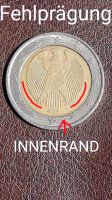 2 Euro Münze D 2002 * Fehlprägung * Mecklenburg-Vorpommern - Neubrandenburg Vorschau