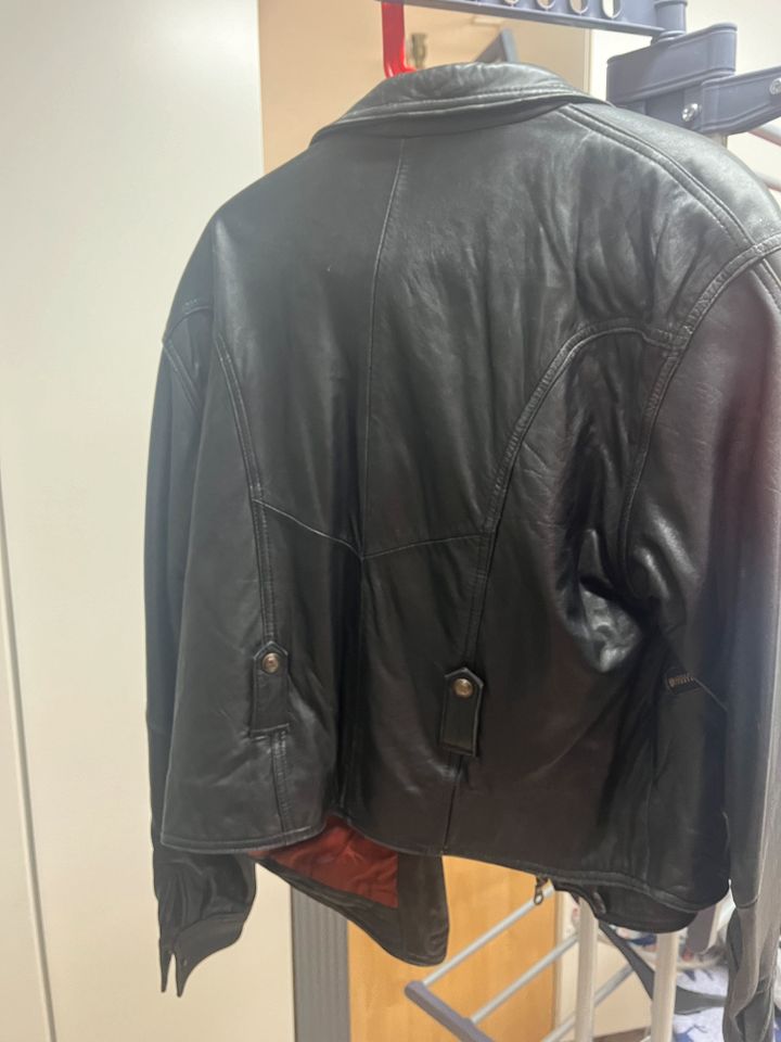 Lederjacke schwarz, Damen, Biker-Stil in Überherrn