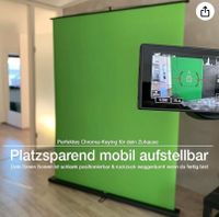 Green screen Chroma Key Rollup 150x200 Nordrhein-Westfalen - Hennef (Sieg) Vorschau