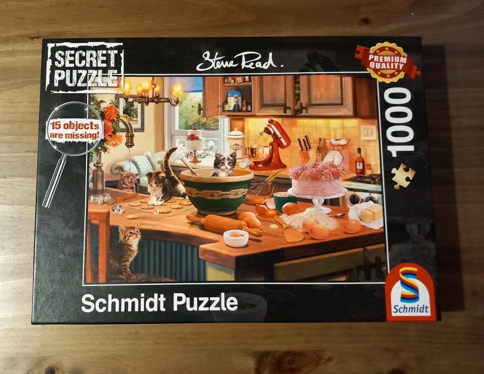 Secret Puzzle 1000 Teile Steve Read Am Küchentisch in Bonn