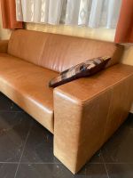 Wunderschöner Vintage Brown Designer Leder Sofa wie neu Hessen - Rüsselsheim Vorschau