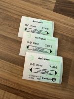 VRR Rheinbahn 4er Ticket Kind Fahrkarte K-D Düsseldorf - Pempelfort Vorschau