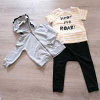 Set 3 teilig Löwe Größe 98 Sweatjacke T-Shirt Jogginghose Niedersachsen - Hann. Münden Vorschau