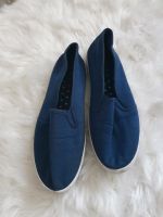 Damen Schuhe Slipper blau Gr.39 Mitte - Wedding Vorschau
