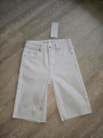 Jeans Shorts von Amisu weiß Gr. 34/XS ungetragen Sachsen-Anhalt - Halle Vorschau