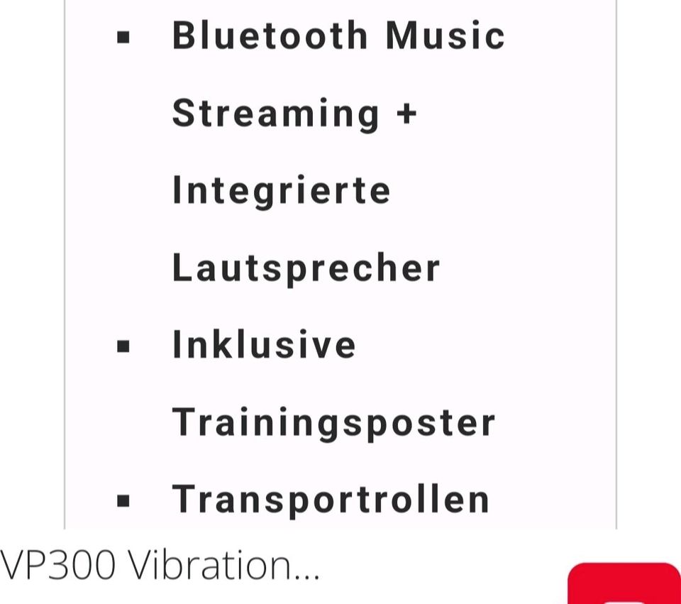 Sportstech VP 300 Vibrationsplatte, Rüttelplatte NEU/OVP+Zubehör in Witten
