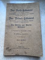 Dr. Albanus Das Noth-, Privat-, Militär- u. Marine-Testament 1901 Sachsen - Weinböhla Vorschau