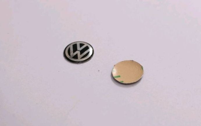 2× VW 11 mm Schlüssel Fernbedienung Aufkleber Emblem Key Logo in Berlin