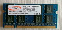 CSX 2GB DDR2 667MHz CSXO-D2-SO-667-2GB Baden-Württemberg - Lauda-Königshofen Vorschau