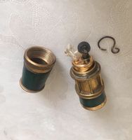 Arras France Docht Benzin-Feuerzeug Messing Grubenlampe vintage Nordrhein-Westfalen - Herne Vorschau