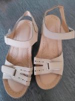 NEUE Sandalen in Größe 40, Farbe:creme- beige Niedersachsen - Uelzen Vorschau